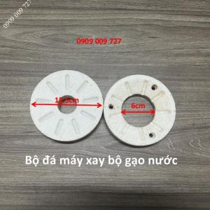 Bộ đá máy xay bột gạo nước 3 lỗ bắt ốc